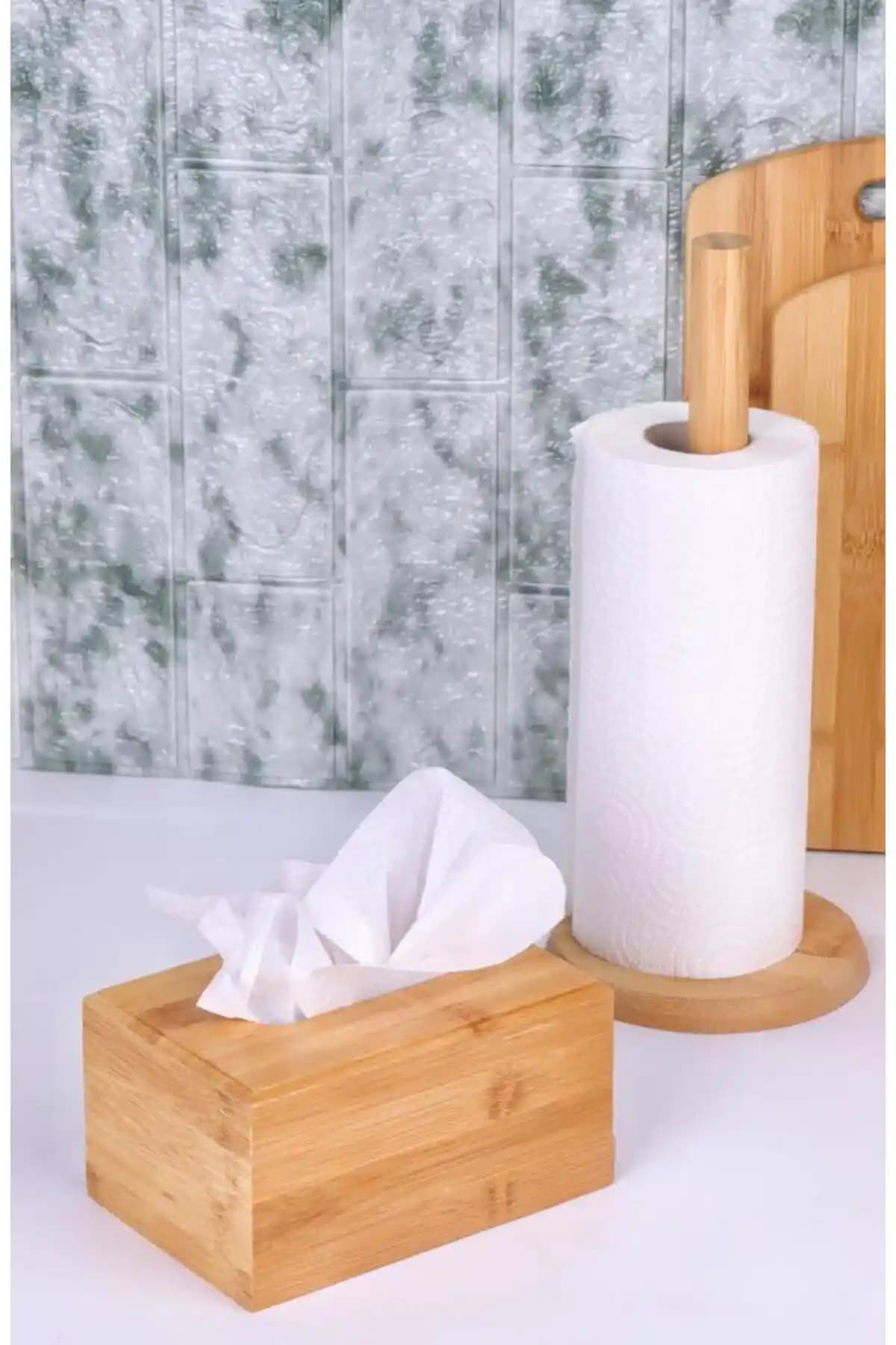 Bambum Peçetelik Seti ve Kağıt Havluluk ile Mutfakta Şıklık ve Fonksiyonellik