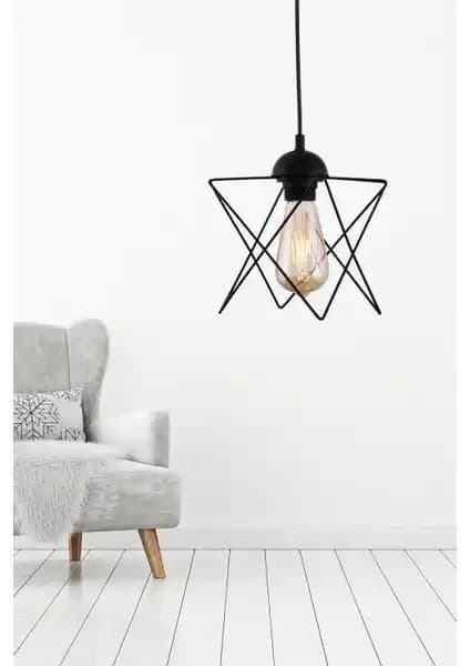 Begüsa Tekli Sarkit Siyah No:05 Modern ve Şık Aydınlatma Çözümü Ev ve Ofis İçin