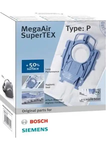 Bosch Type P Tipi Ergomax Süpürge Toz Torbası: Yüksek Performans ve Dayanıklılık Sağlayan Temizlik Çözümü