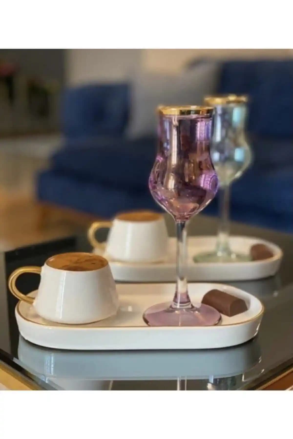 Carmen Soft 6’lı Kahve Fincanı Seti Modern Tasarım ve Dayanıklılık Özellikleriyle