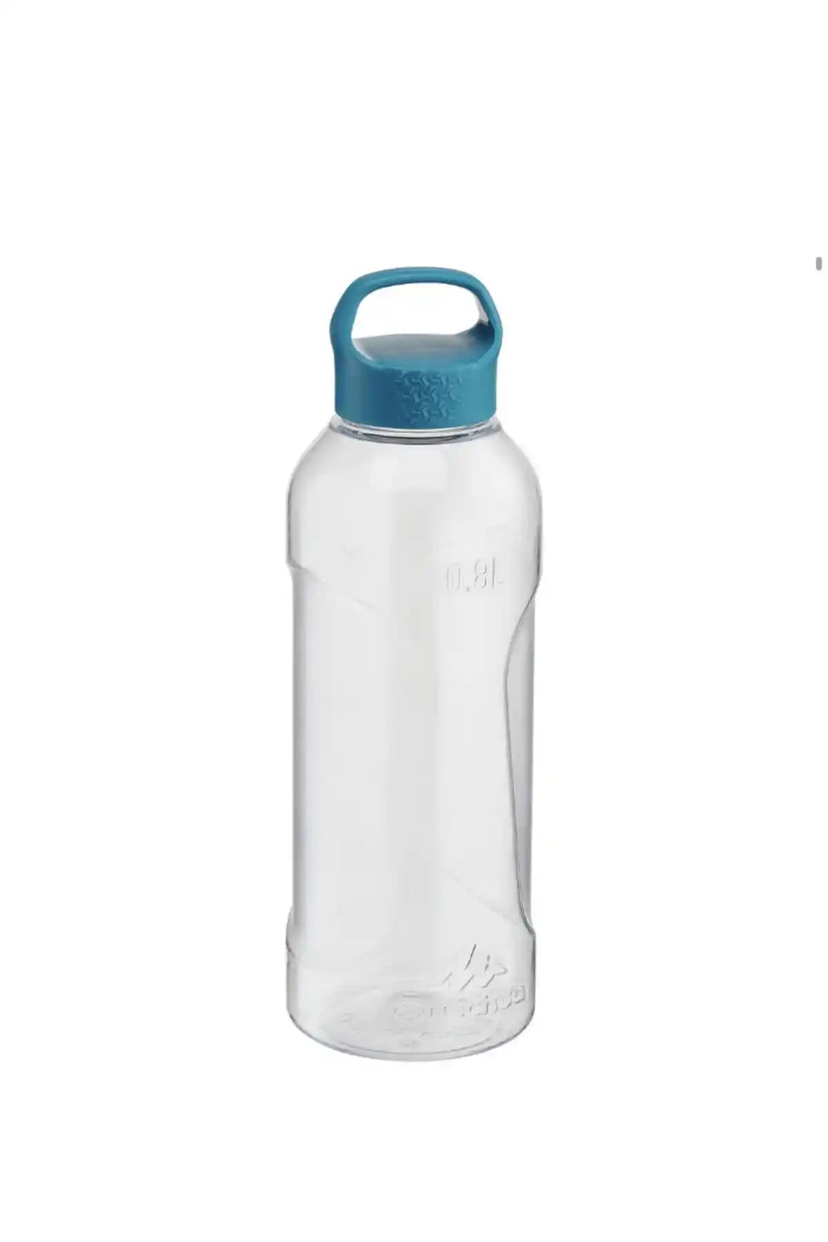 Decathlon MH100 0,8 Litre Hafif ve Çevre Dostu Spor ve Okul Plastik Suluk ve Matara