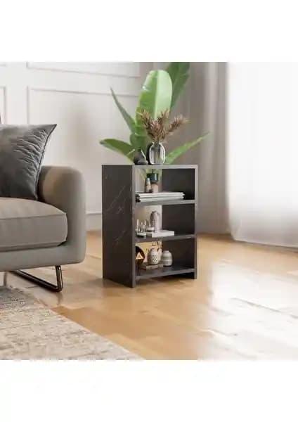 Ege Modüler 4 Raflı Komodin: Çok Amaçlı, Modern ve Dayanıklı Mobilya Çözümü