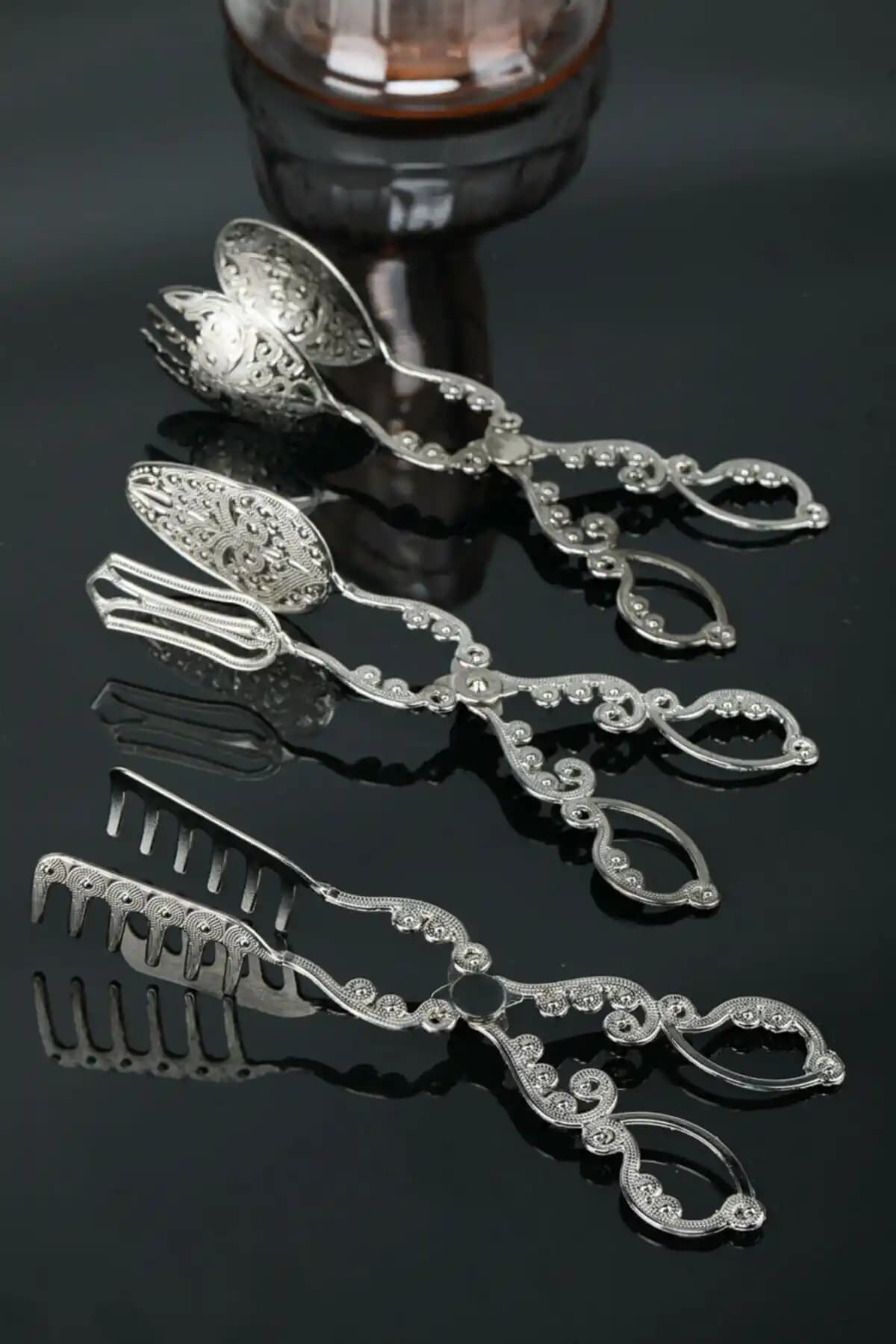 Egk Çarşı 3'lü Maşa Seti: Sağlam ve Şık Mutfak Gereçleri ile Pratiklik