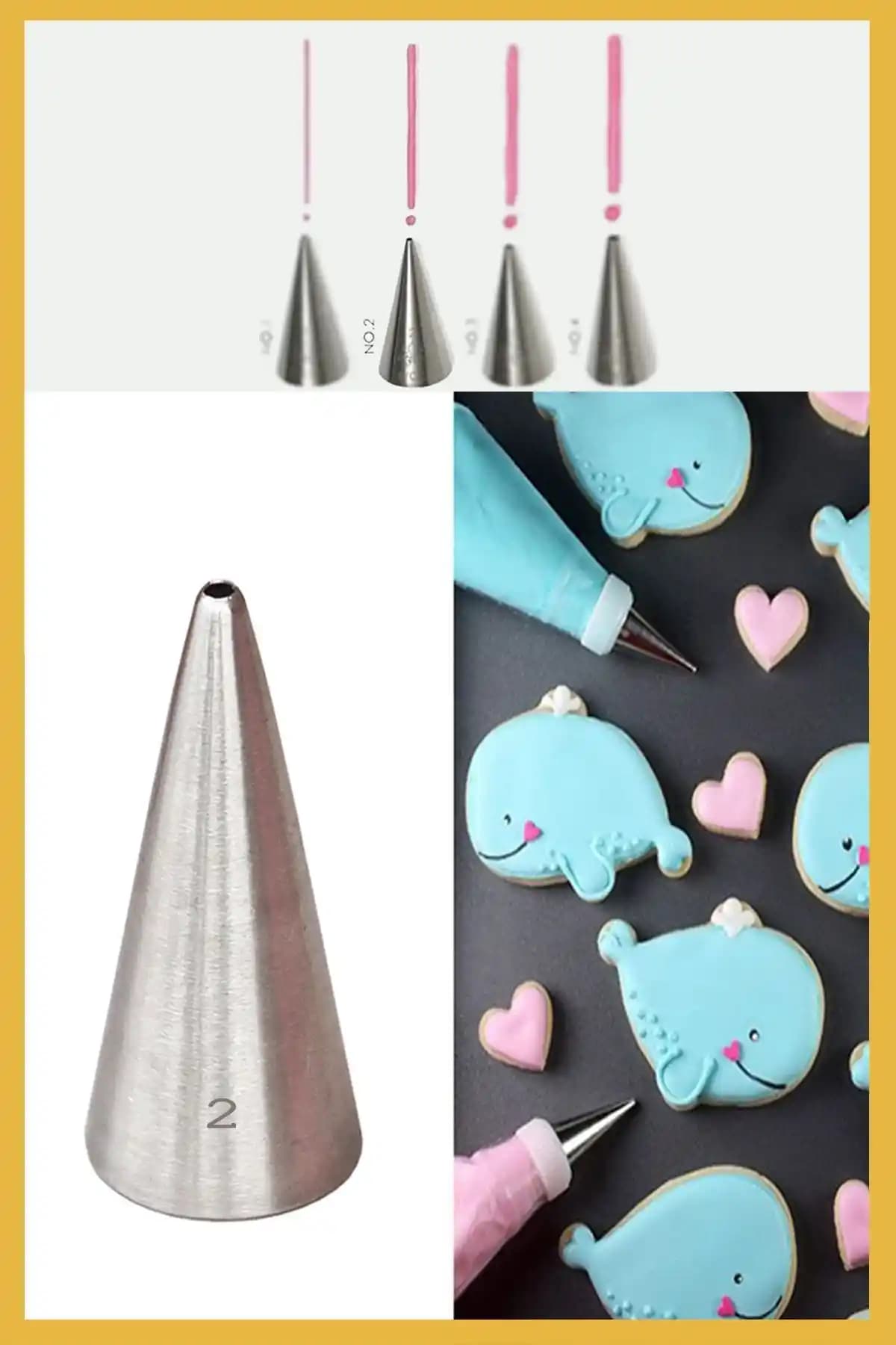 ELGALA Pasta Üzeri Yazı ve Dekorasyon Krema Torbası Ucu İnceleme ve Kullanım Rehberi