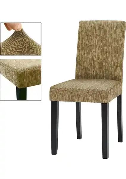 Elgeyar Jakarli Sandalye Örtüsü: Estetik ve Dayanıklı Tasarım ile Uyum Sağlayan Ürün