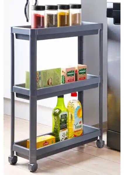 Frapan Home Tekerlekli Raf Ünitesi: Modern ve Çok Yönlü Depolama Çözümü