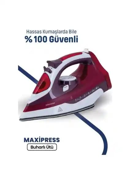 Goldmaster Maxipress GM-7613K Üstün Performanslı Buhar Ütüsü ve Kullanım Özellikleri