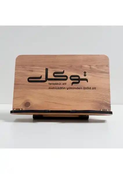 İsfahanTA Kitap Okuma Standı: Ergonomik ve Kişiselleştirilebilir Ahşap Tasarım