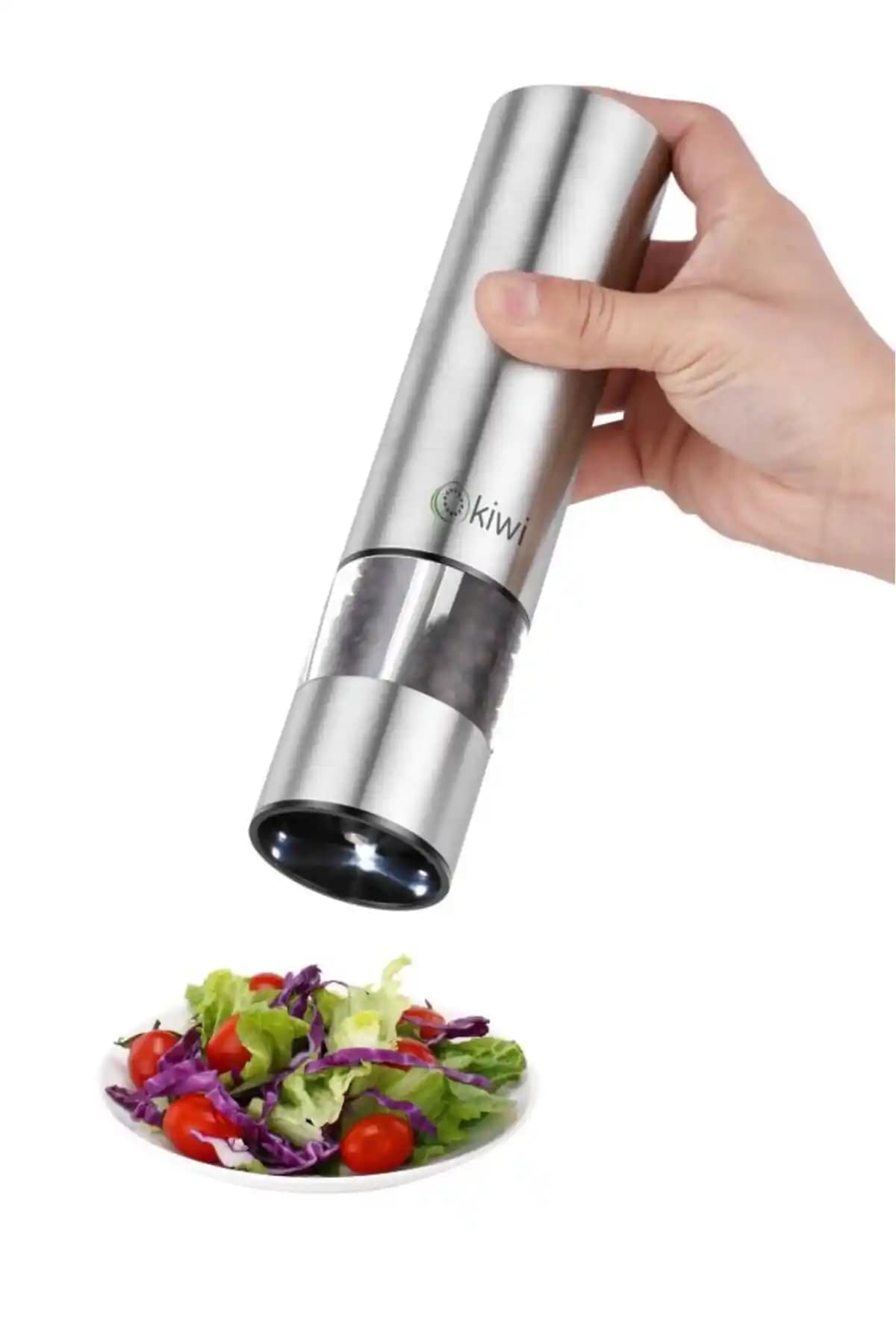 Kiwi Otomatik Tuz ve Karabiber Değirmeni: Modern ve Pratik Mutfak Çözümü