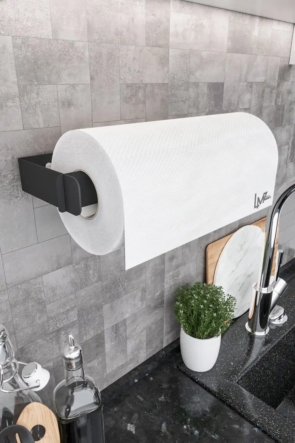 Lamizon Pratik Çek Çıkar Kağıt Rulo Havluluk ve Peçetelik Modern Tasarım