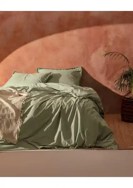 Madame Coco Sona Tek Kişilik Püsküllü Nevresim Takımı: Estetik ve Konfor Bir Arada