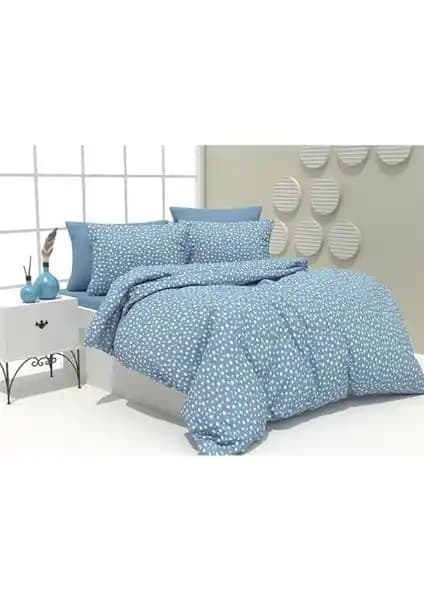 Mertim Desenli Nevresim Seti: Şık ve Konforlu Yatak Odası Dekorasyonu İçin Ideal