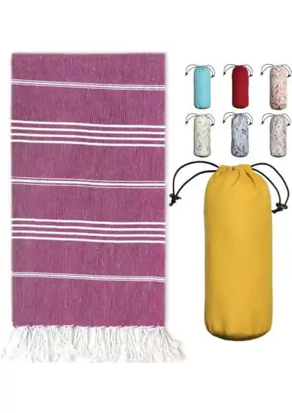 Mulberry Makro Peştemal: Doğal Pamuklu Şık ve Dayanıklı Banyo ve Plaj Havlusu