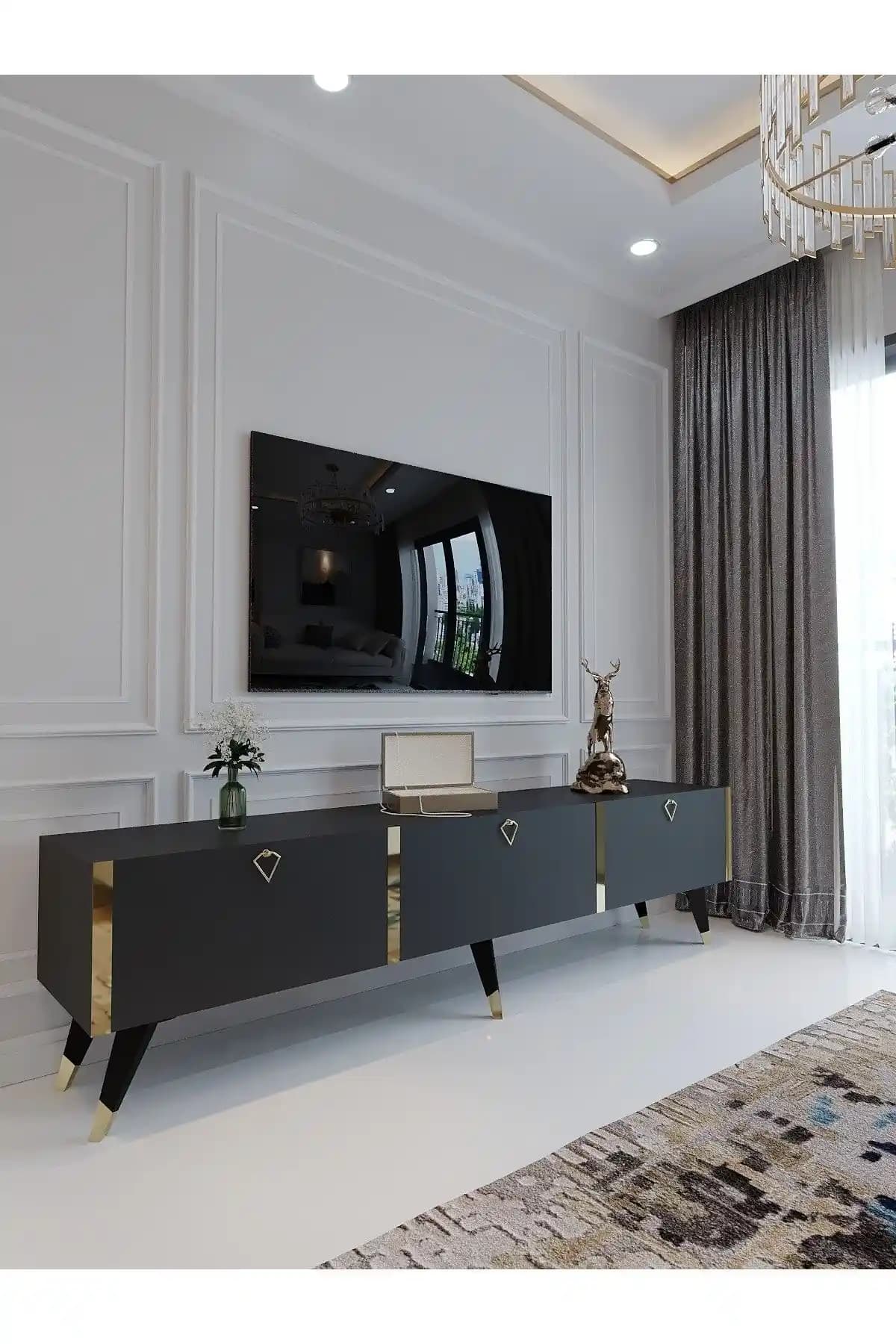 Myniture Q3017-4 Festival TV Ünitesi Modern Tasarım ve Fonksiyonellik Özellikleriyle Öne Çıkıyor