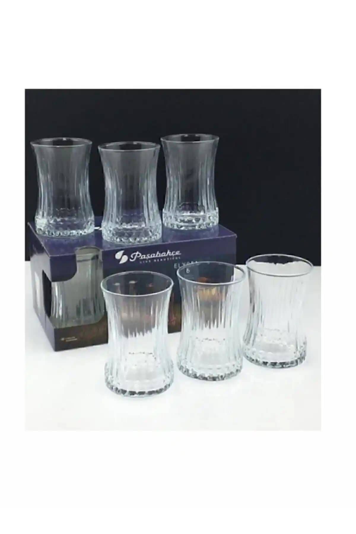 Paşabahçe Elysia Çay Bardağı Seti: Şık ve Dayanıklı Cam Tasarımıyla Pratik Kullanım