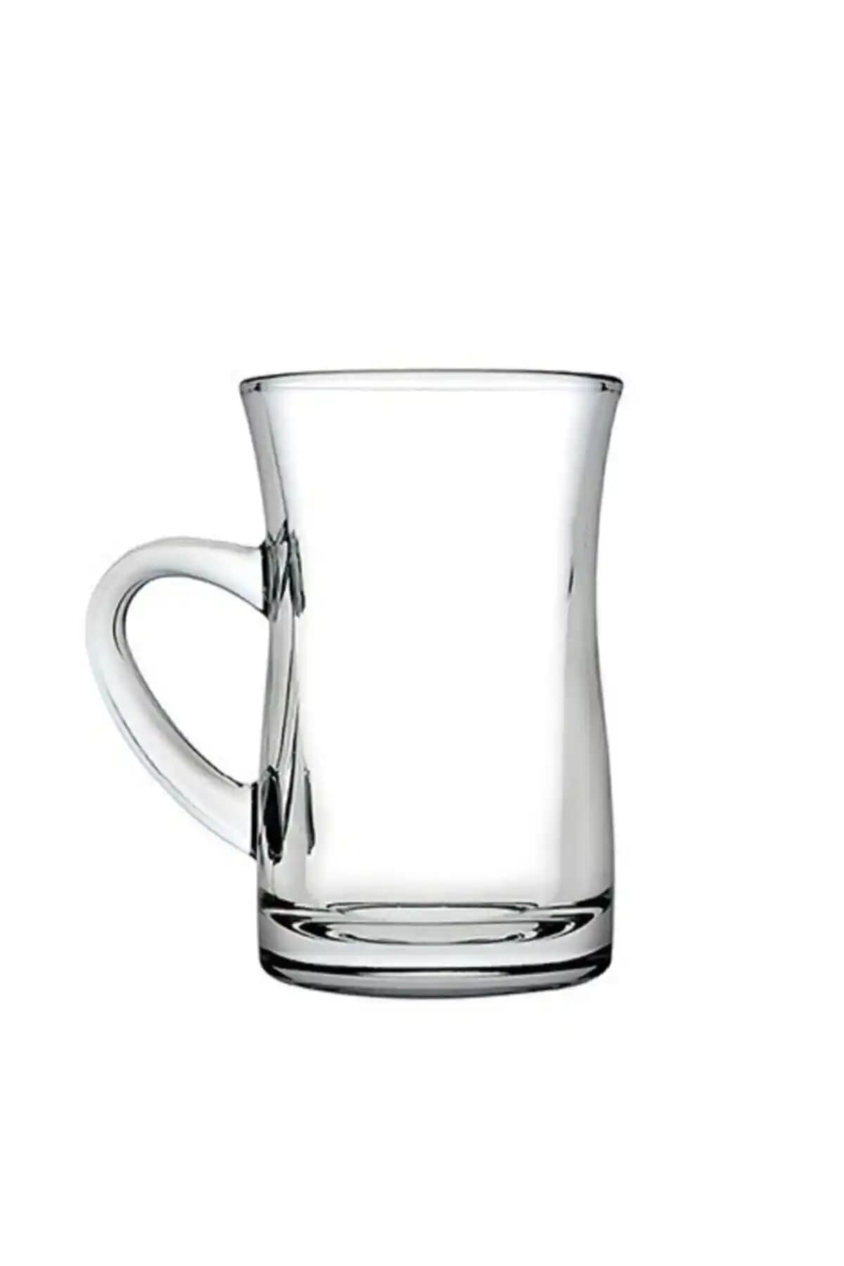 Paşabahçe Mila Kulplu Büyük Çay Bardağı Şık ve Kullanışlı Tasarımıyla Günlük Kullanım İçin Uygun