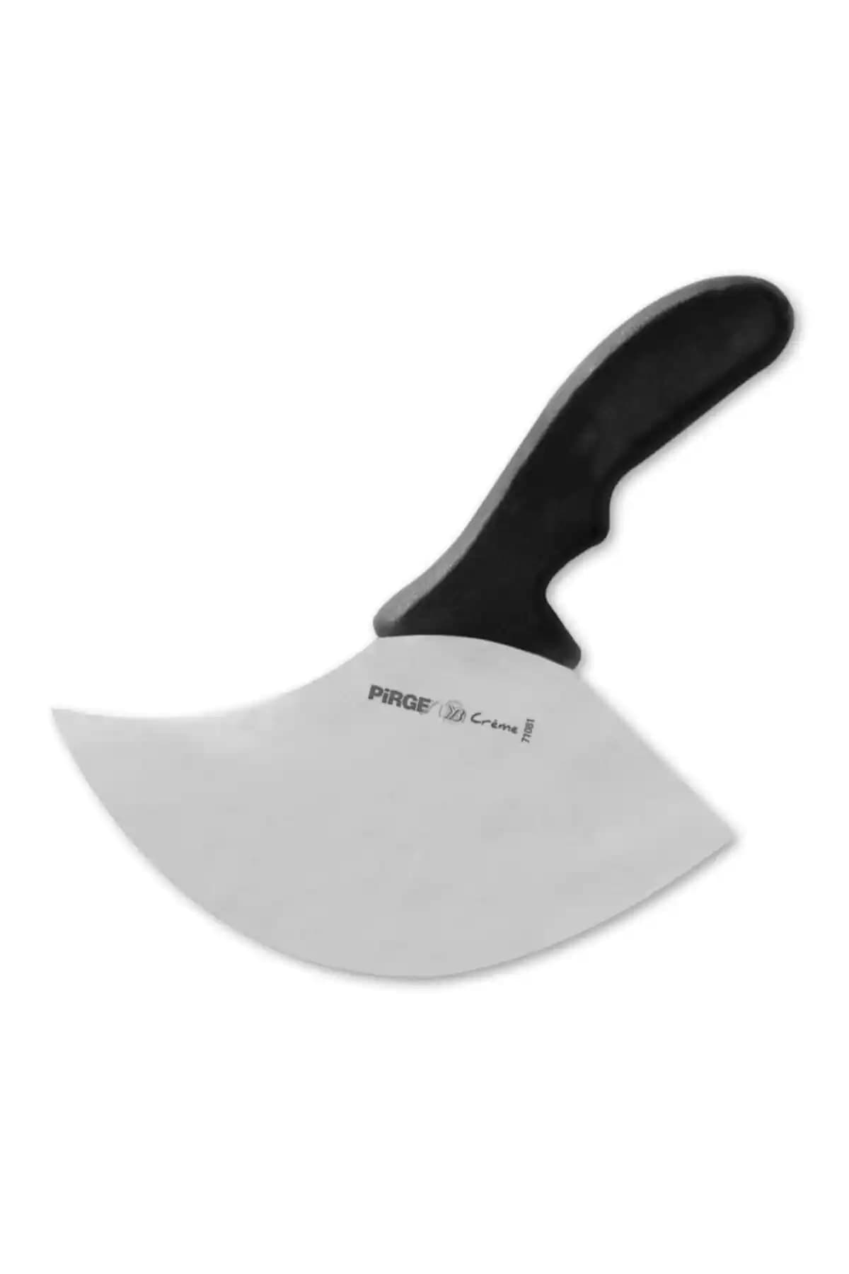 Pirge Creme Börek Bıçağı 20 cm Siyah Profesyonel ve Ev Kullanımı İçin Uygun