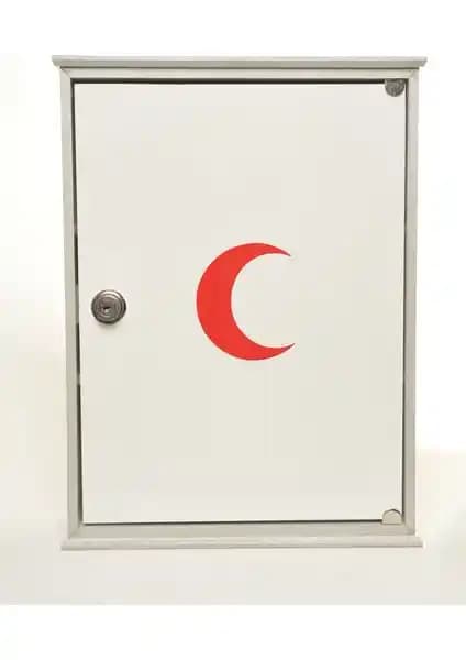 Selena Kilitli Ahşap Ecza Dolabı: Güvenli ve Estetik Depolama Çözümü