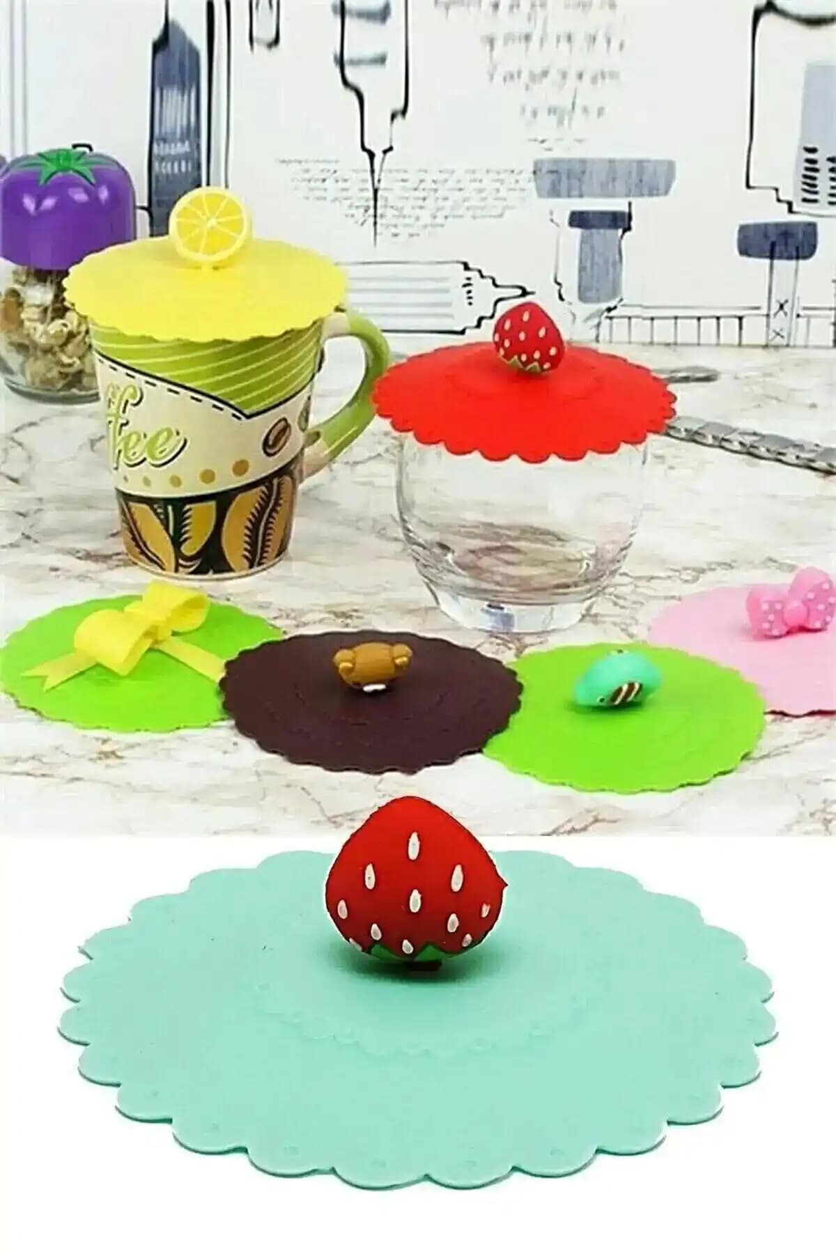 Seram Collection 2'li Silikon Kupa Kapağı Seti: Estetik ve Pratik Çözüm