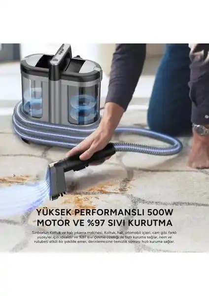 Sinbo SCC-7602: Güçlü ve Pratik Halı Yıkama ve Leke Çıkartma Makinesi İncelemesi