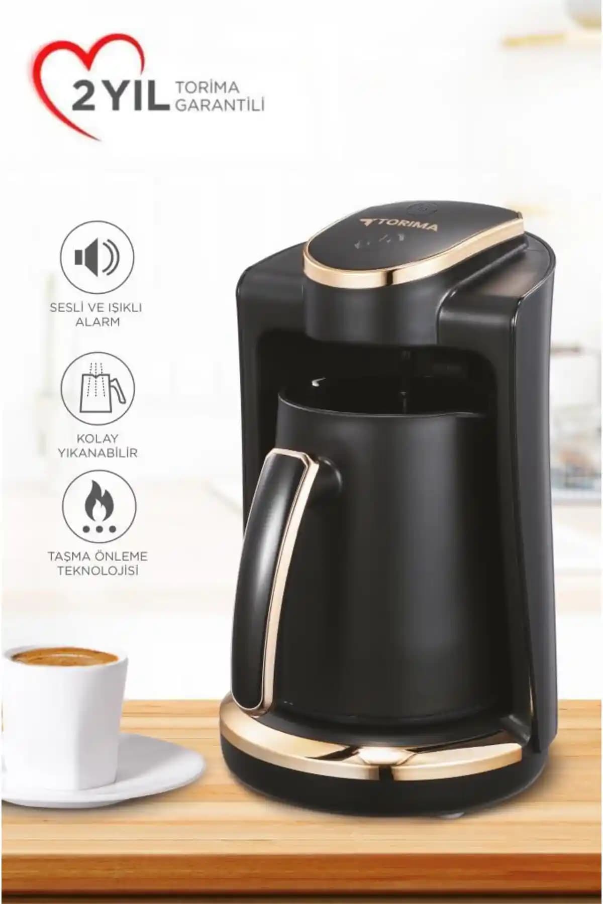 Torima 201 Sesli Komut Türk Kahvesi Makinesi: Modern Tasarım ve Üstün Fonksiyonellik