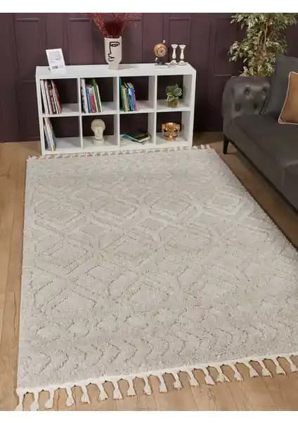 Venucci Ariana Bukleli Yuşak Peluş Post Halı Modern ve Konforlu Tasarım