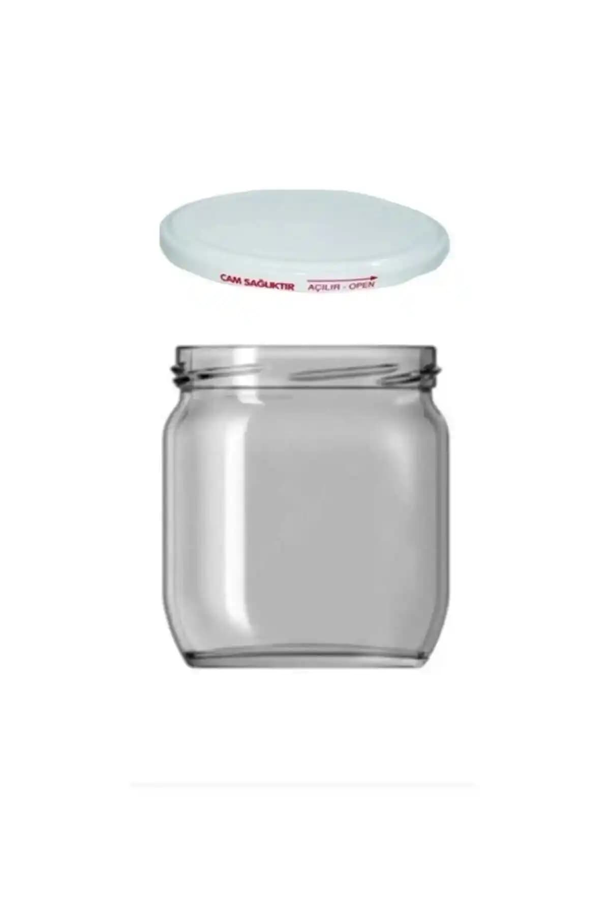 Viyalente 10 Adet Beyaz Kapaklı Cam Kavanoz Seti Sağlıklı ve Şık Mutfak Saklama Çözümü