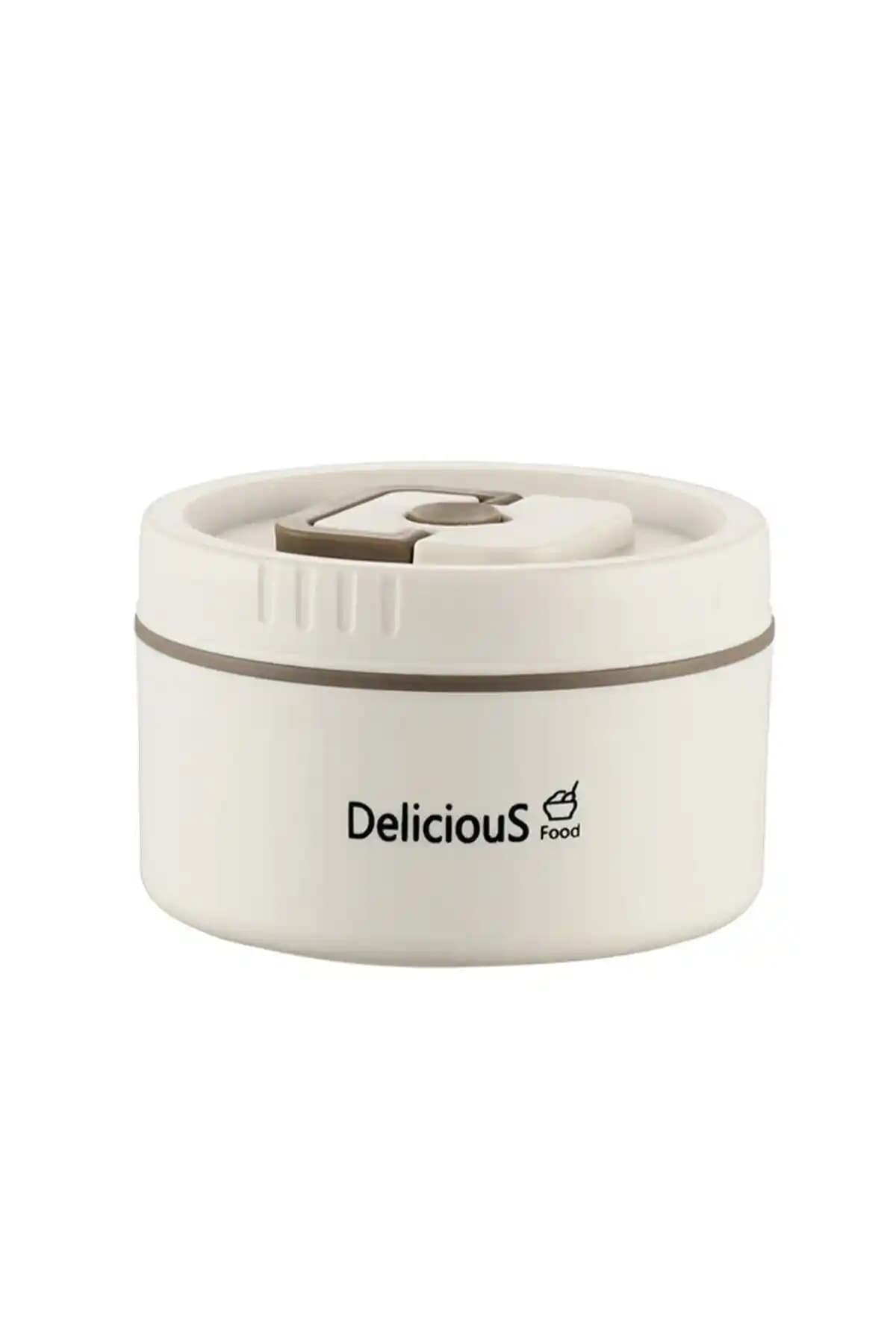 Weather Forecast 304 Çelik Krem Saklama Kabı 600 ml dayanıklı ve şık günlük kullanım için