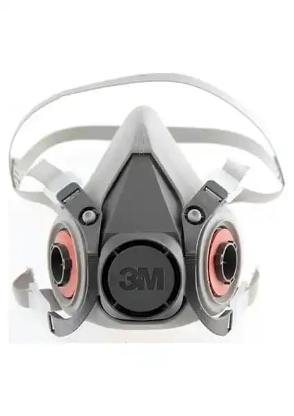 3M 6200 Yarım Yüz Gaz Maskesi ve Filtre Seti Endüstriyel Güvenlik İçin Uygun Çözüm