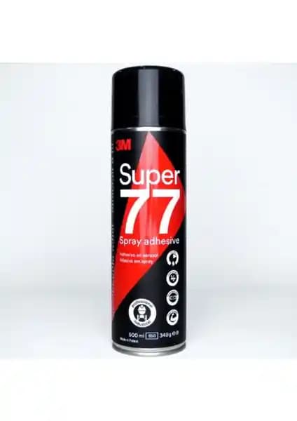 3M Sprey Yapıştırıcı 77: Güçlü ve Çok Amaçlı Hafif Malzeme Yapıştırıcı Çözümleri