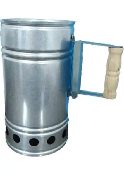 Açan Galvaniz Mangal Ateşleme Bacası Kömürmatik: Dayanıklı ve Pratik Mangal Yardımcısı