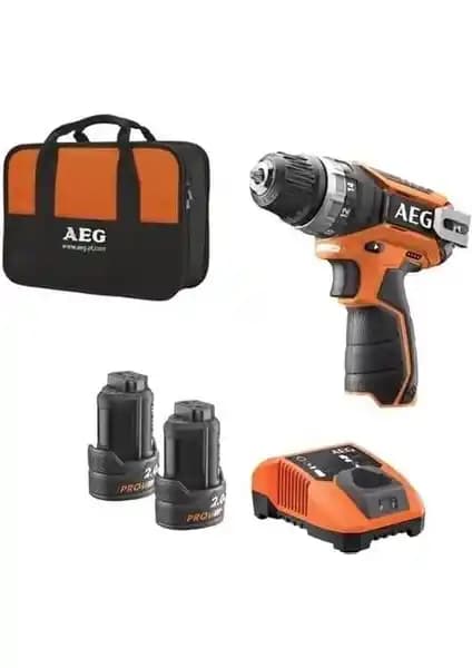 AEG BS 12 C2 Li - 202B 12V Çift Akülü Matkap Vidalama Özellikleri ve Kullanım Kılavuzu