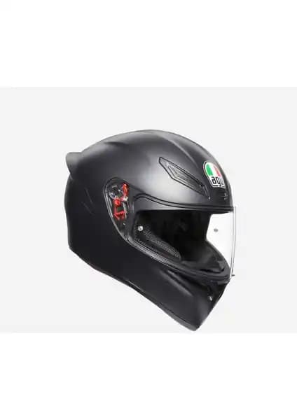 AGV K1 Siyah Kapalı Kask: Güvenlik ve Konforu Bir Arada Sunan Modern Tasarım