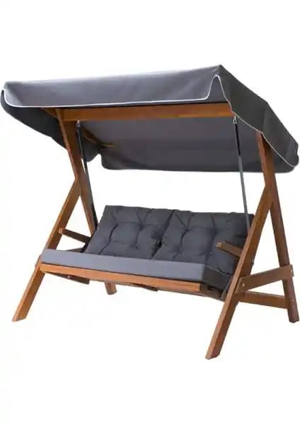 Aida Swings Paris 2000 Antrasit Salıncak Bahçe ve Teras İçin Modern ve Dayanıklı Tasarım