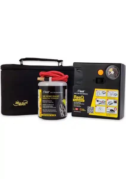 Airman ResQ Kompresör ve Lastik Tamir Kiti ile Yol Güvenliğinizi Artırın