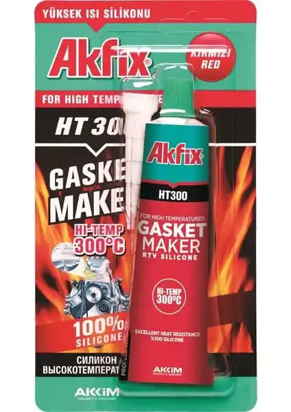 Akfix Ht300 Yüksek Isı Silikonu Endüstriyel ve Profesyonel Kullanımlar İçin Güvenilir Çözüm