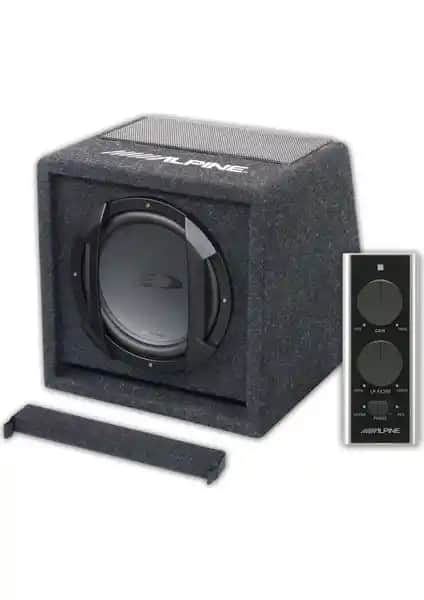 Alpine SWE‐815 20 cm Subwoofer ve Dahili Amplifikatör ile Güçlü ve Temiz Ses Deneyimi