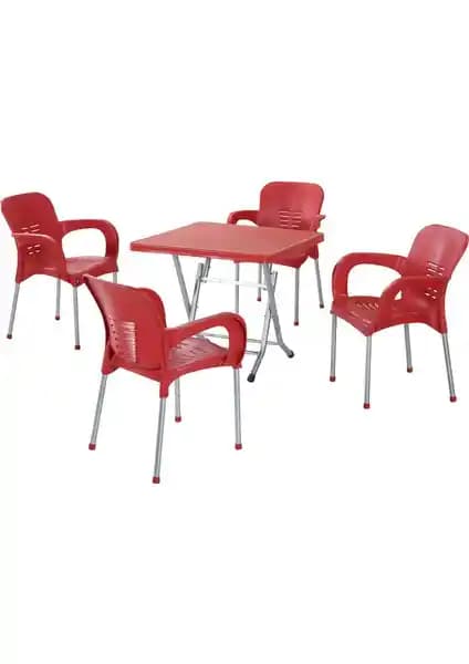 Bahçe ve Balkonlar İçin Pratik Plastik Metal Ayaklı Masa ve Sandalye Seti Özellikleri ve Kullanım İpuçları