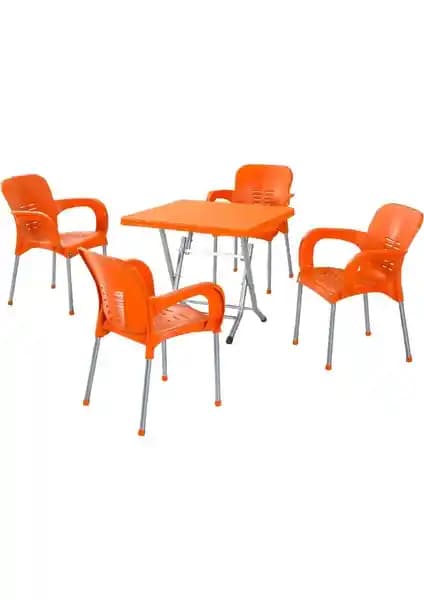 Bahçe ve Teraslar İçin Pratik Plastik Metal Ayaklı Masa ve Sandalye Seti Rehberi