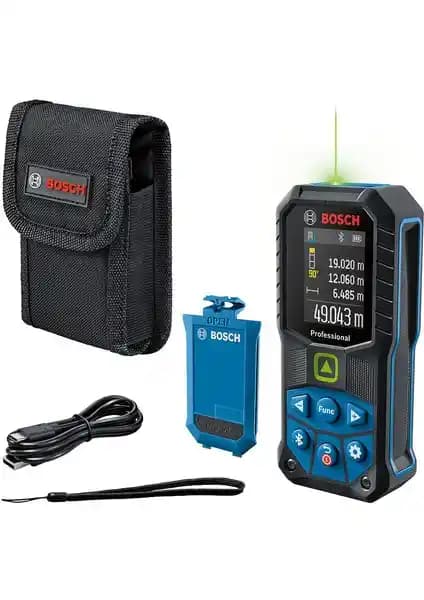 Bosch Glm 50-27 Cg Profesyonel Yeşil Lazer Ölçüm Cihazı Yüksek Hassasiyet ve Dayanıklılık ile
