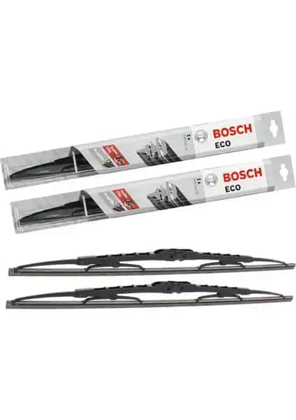Bosch Hyundai Accent Silecek Takımı 2000-2005 Eco yüksek kaliteli ve dayanıklı ön cam temizleme seti