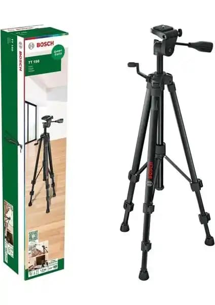 Bosch TT 150 Tripod 1600A03082: Yüksek Performanslı ve Çok Yönlü Ölçüm Tripodu