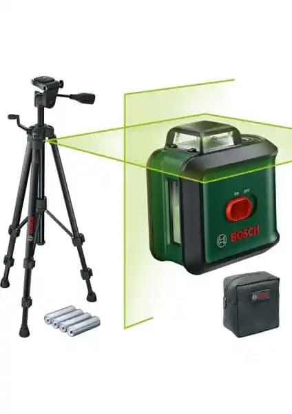 Bosch Univlevel 360 Çapraz Çizgi Lazer ile Yüksek Doğruluk ve Kolay Kullanım