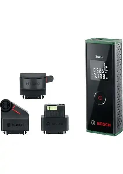 Bosch Zamo III Premium Setli Dijital Lazer Metre İnşaat ve Mühendislik İçin Hassas Ölçüm Çözümü