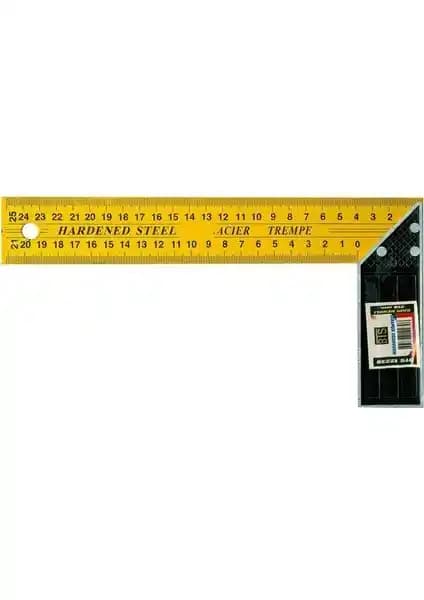 Bts 12235 Marangoz Gönyesi Sarı 150Mm: Dayanıklı ve Kullanımı Kolay Ahşap Ölçüm Aleti