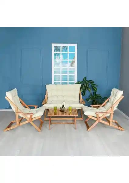 Bysay Ahşap Katlanabilir Şezlong: Dayanıklı ve Şık Dış Mekan Oturma Çözümü