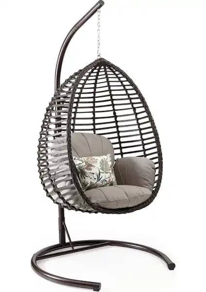 Capri Swing Gümbet Tekli Rattan Bahçe ve Balkon Salıncağı Özellikleri ve Kullanım İpuçları