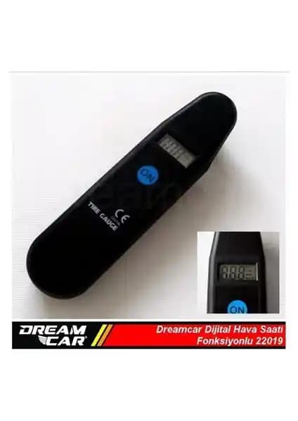Carub Dreamcar Dijital Hava Saati 22019: Otomobil Lastik Hava Basıncı Ölçüm Cihazı