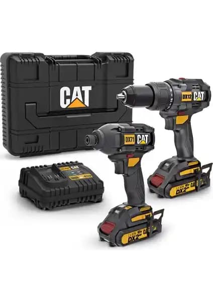 Caterpillar DX12K ve DX71 Güçlü Profesyonel Matkap ve Tornavida Seti İncelemesi
