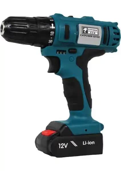 CATPOWER E5102 Akülü Vidalama: Güçlü ve Ergonomik Tasarım ile Çok Yönlü Kullanım